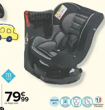 Siège-auto pivotant groupe 0/1