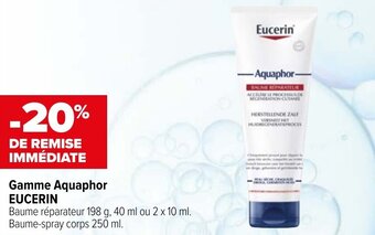 Carrefour maPara parapharmacie Gamme aquaphor EUCERIN offre