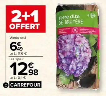 Carrefour Market Terre dite de bruyère offre