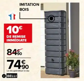 Carrefour Market Récupérateur à eau woody offre