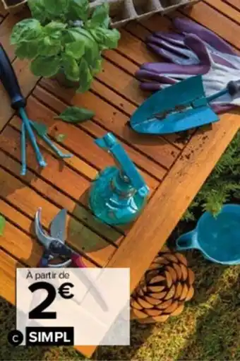 Carrefour Market Foire de petit outillage de jardin offre