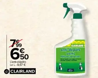 Anti-dépôts verts