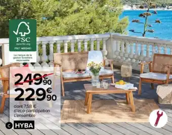 Carrefour Market Salon bas cannage offre