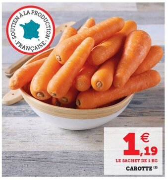 Super U Carotte offre