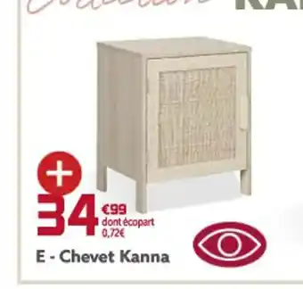 Gifi Chevet Kanna offre