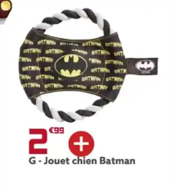 Gifi Jouet Chien Batman offre