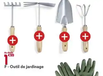Outil de Jardinage