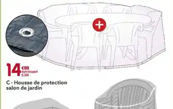 Gifi Housse de Protection salon de Jardin offre