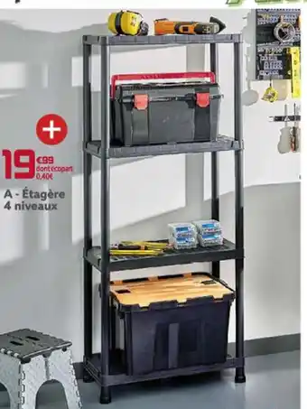 Gifi Étagère 4 Niveaux offre