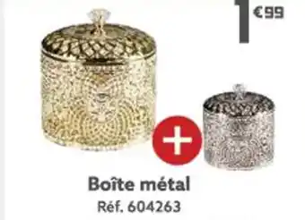 Gifi Boîte métal offre