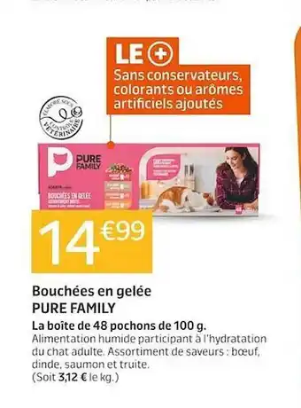 Jardiland Bouchées en gelée pure family offre