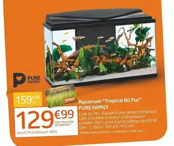 Jardiland Aquarium offre
