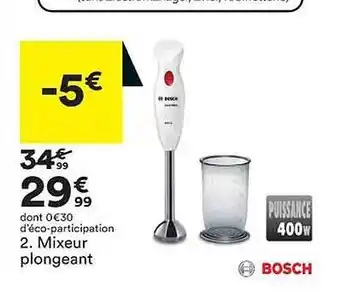 Mixeur plongeant bosch