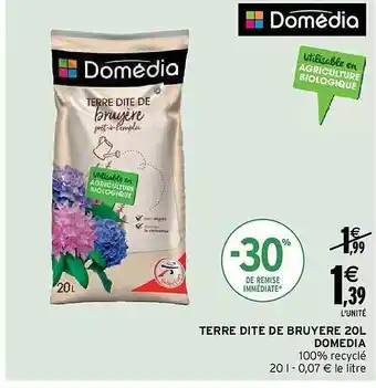 Intermarché Terre dite de bruyère 20 l domédia offre