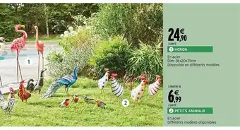 Intermarché Heron, petits animaux offre