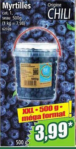 Norma Myrtilles offre