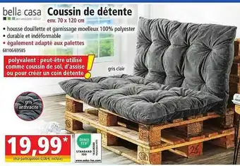 Norma Coussin de détente bella casa offre