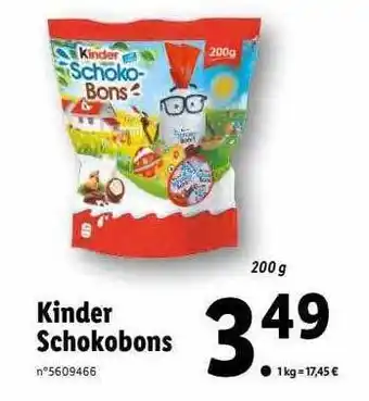 Kinder schokobons