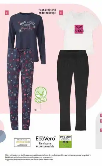 Lidl Haut à col rond et dos rallongé offre