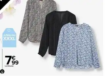 Carrefour La blouse offre