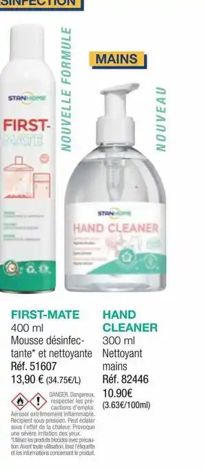 Stanhome First-mate, hand cleaner offre