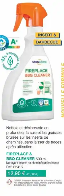 Stanhome Fireplace & bbq cleaner offre