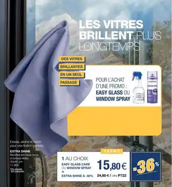 Stanhome Easy glass ou window spray, easy glass care ou window spray offre
