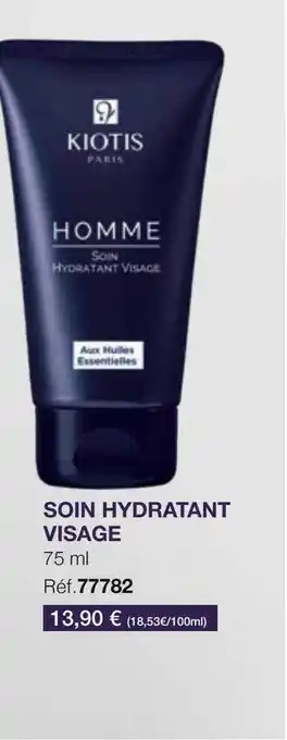 Stanhome Soin hydratant visage kiotis offre