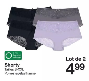 Zeeman Shorty offre