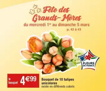Cora x Carrefour Bouquet de fleurs offre