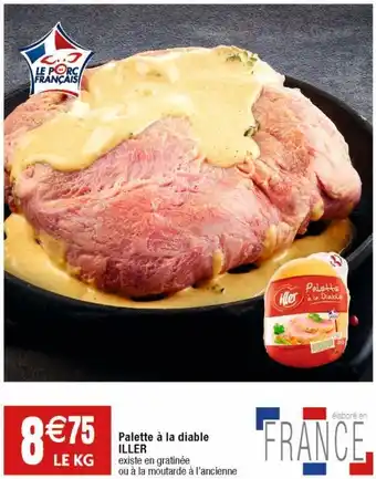 Palette de porc
