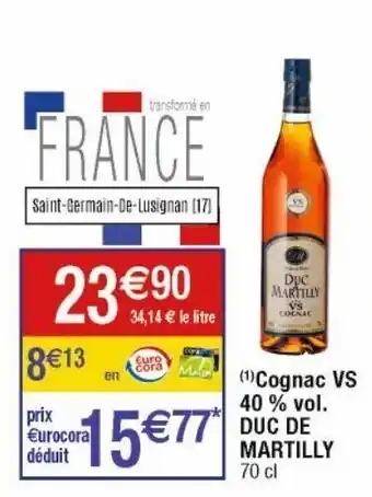 Cora x Carrefour Cognac offre