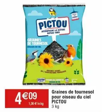 Cora x Carrefour Graines de tournesol grillées offre
