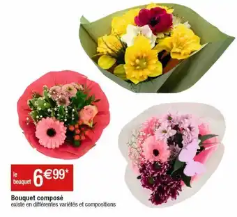 Cora x Carrefour Bouquet de fleurs offre