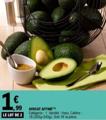 E.Leclerc Avocat affiné offre