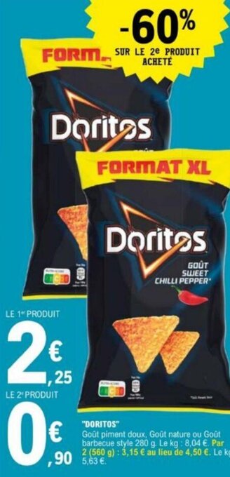 E.Leclerc Doritos offre