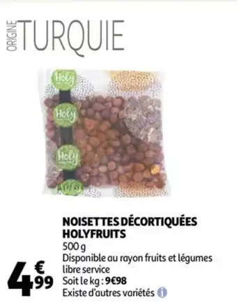 Noisettes décortiquées holyfruits