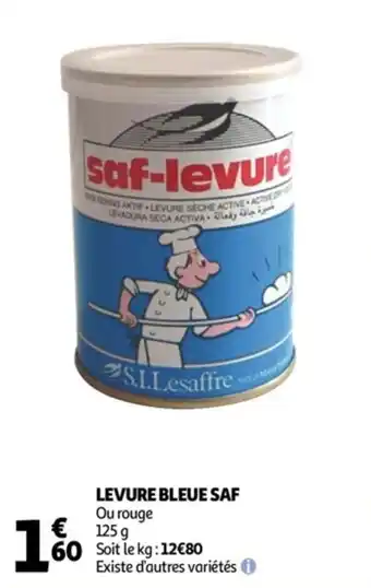 Auchan Levure bleue saf offre