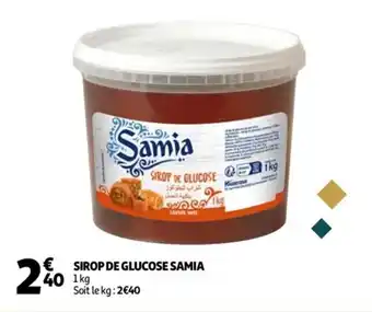 Auchan Sirop de glucose SAMIA offre