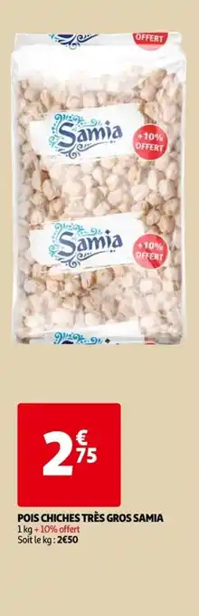 Pois chiches très gros SAMIA