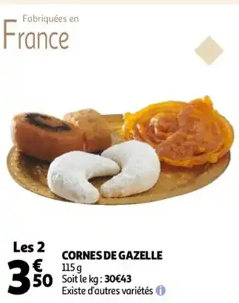 Auchan Cornes de gazelle offre