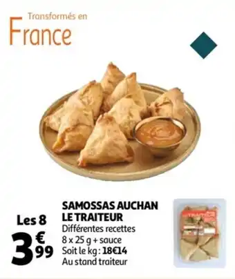 Auchan Samossas auchan le traiteur offre