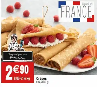 Cora x Carrefour Crêpes offre