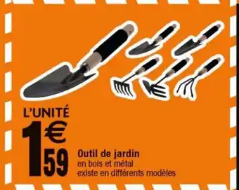 Cora x Carrefour Outil de Jardin offre