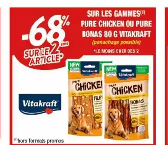 Pure Chicken Ou Pure Bonas 80g Vitakraft