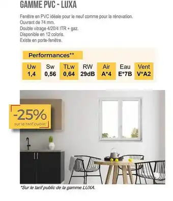 BigMat Gamme pvc - luxa offre