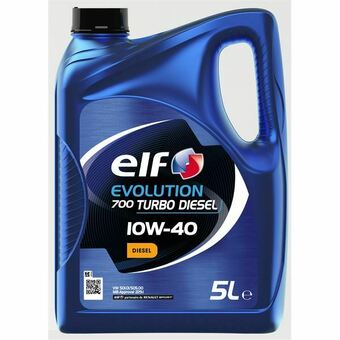 HUILE MOTEUR ELF EVOLUTION 700 TURBO DIESEL 10W40 5L