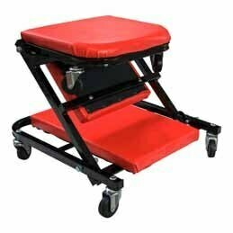 Chariot/tabouret de mécanicien 2 en 1