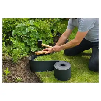 Auchan Bordure de jardin pe h15 cm x 10 cm offre