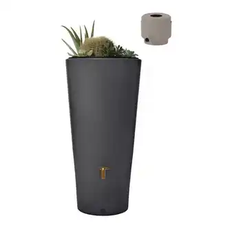 Auchan Récupérateur d'eau 2 en 1 vaso offre